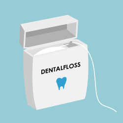 デンタルフロス・糸巻きタイプ