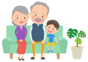 子供_高齢者_イラスト